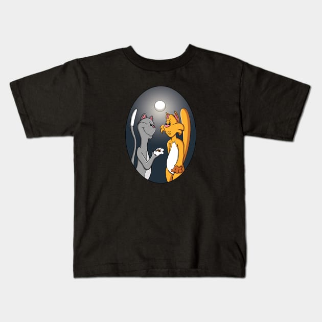 Would you like a treat before Twilight? Kids T-Shirt by Hazzum